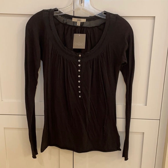 Anthropologie Tops - Anthropologie Black Top